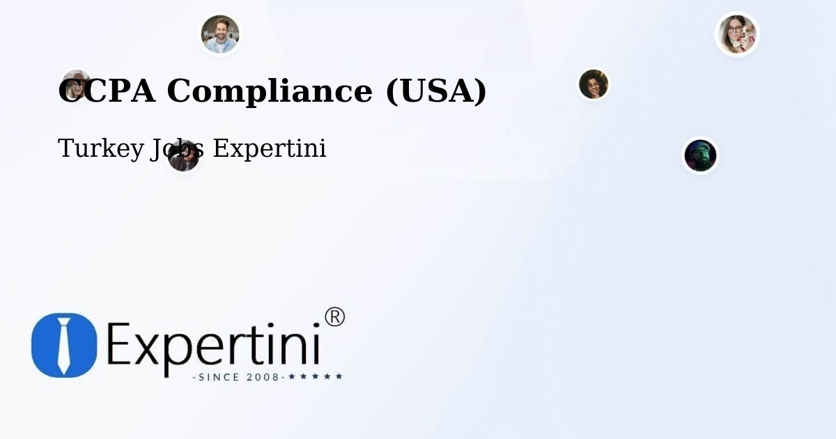 CCPA Privacy Rights & Compliance Notice – Çorum - Turkey Jobs Expertini